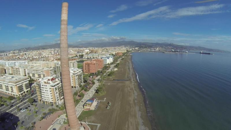 Apartamento Huelin, A 5 Minutos A Pie De La Playa مالقة المظهر الخارجي الصورة