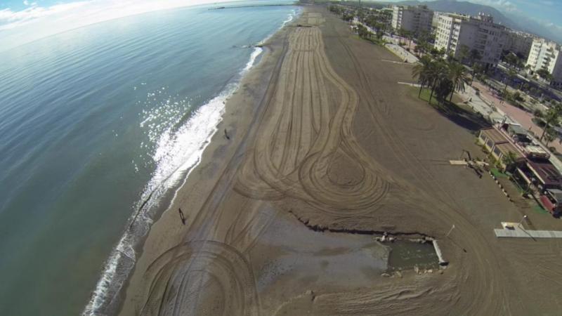 شقة Apartamento Huelin, A 5 Minutos A Pie De La Playa مالقة المظهر الخارجي الصورة